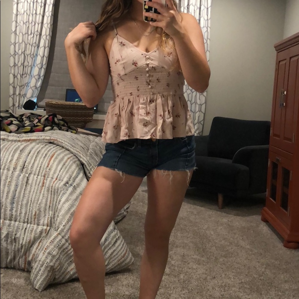 Floral tank top